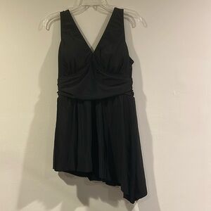 Size 0 Torrid black bathing suit dress